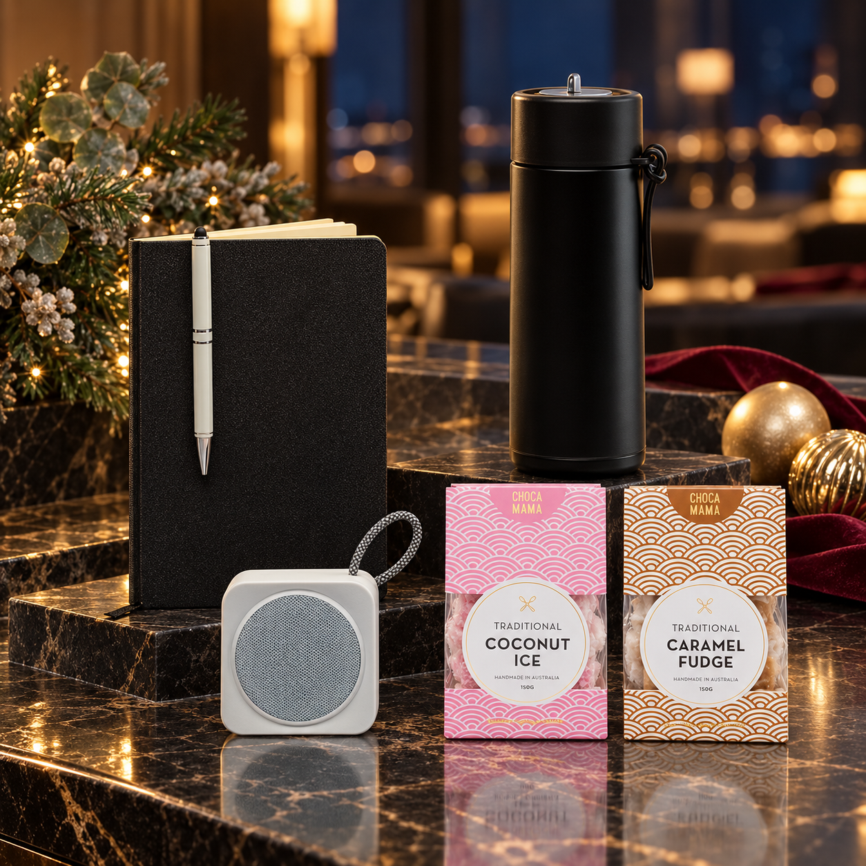 The Sweet Setup corporate Christmas gift by WISE Promotions