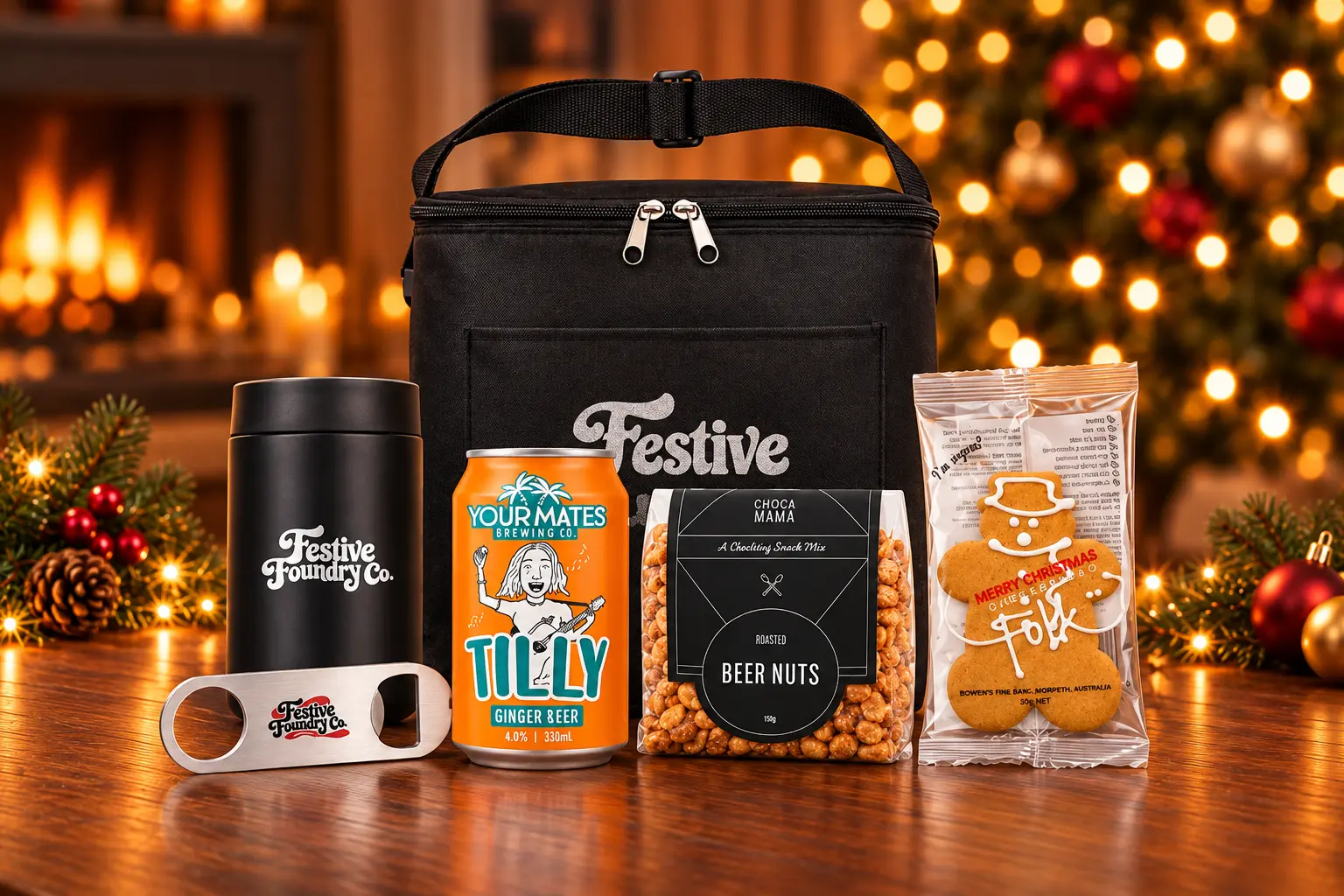 The Knock Off for Christmas Pack corporate Christmas gift by WISE Promotions