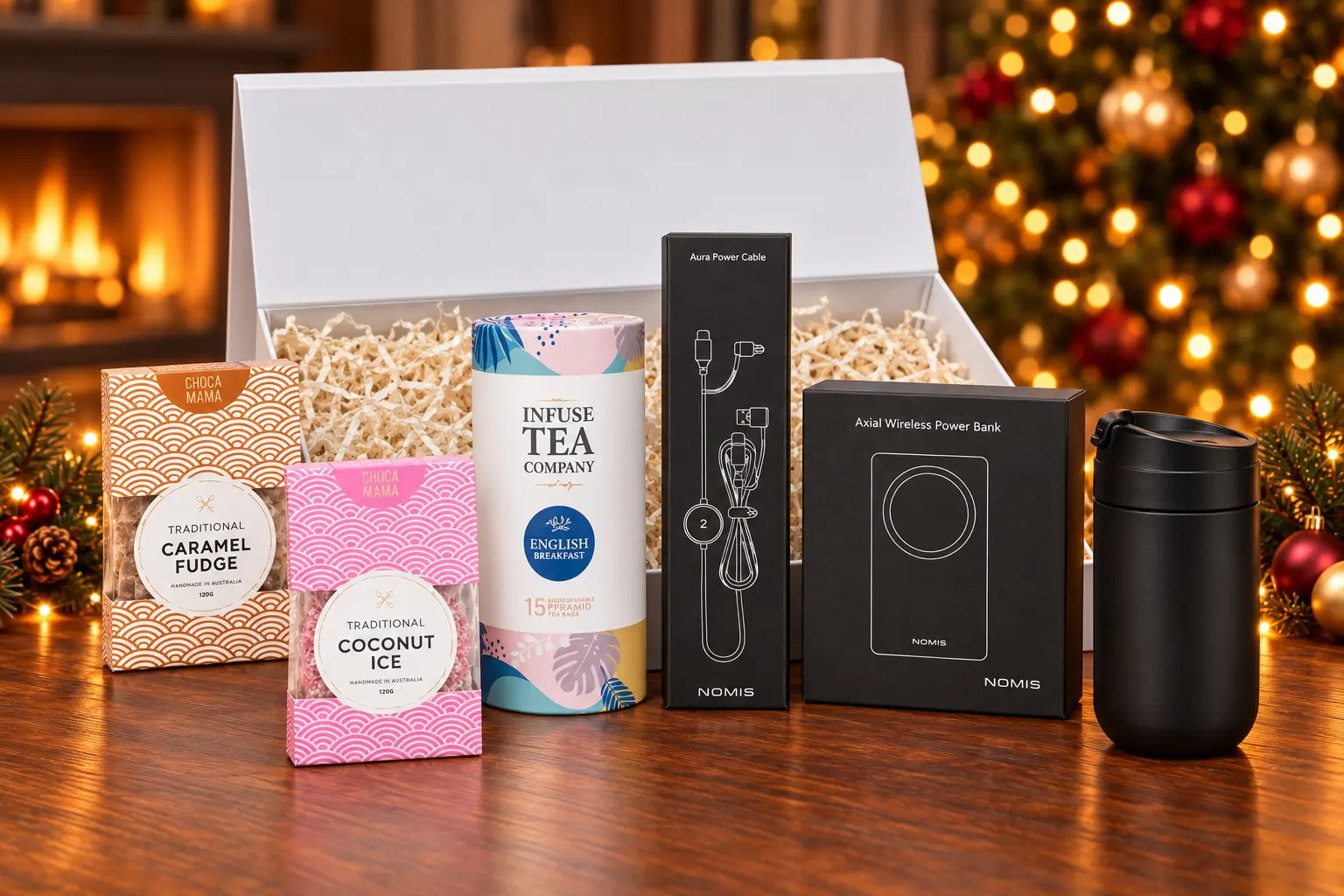 The Modern Essential Gift Set corporate Christmas gift by WISE Promotions