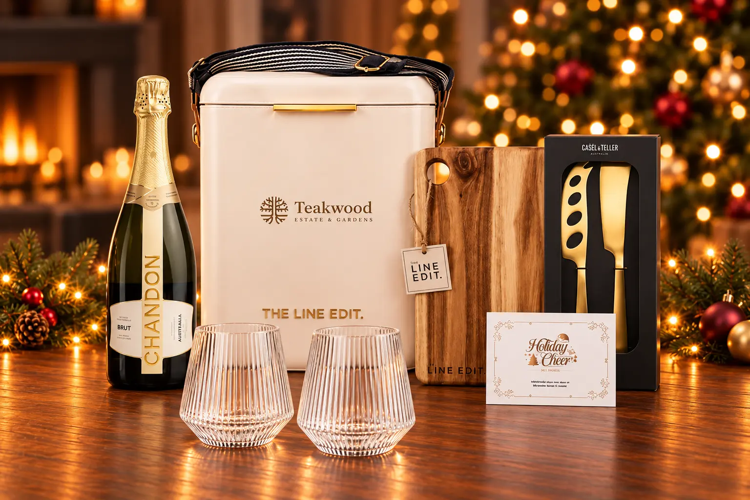 The Pour & Gather Hamper corporate Christmas gift by WISE Promotions