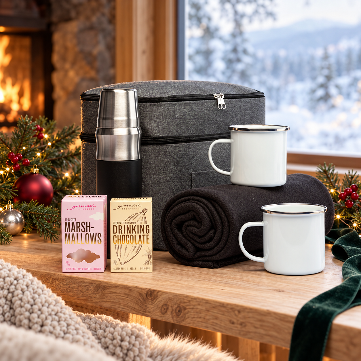 The Winter Warmer Pack corporate Christmas gift by WISE Promotions