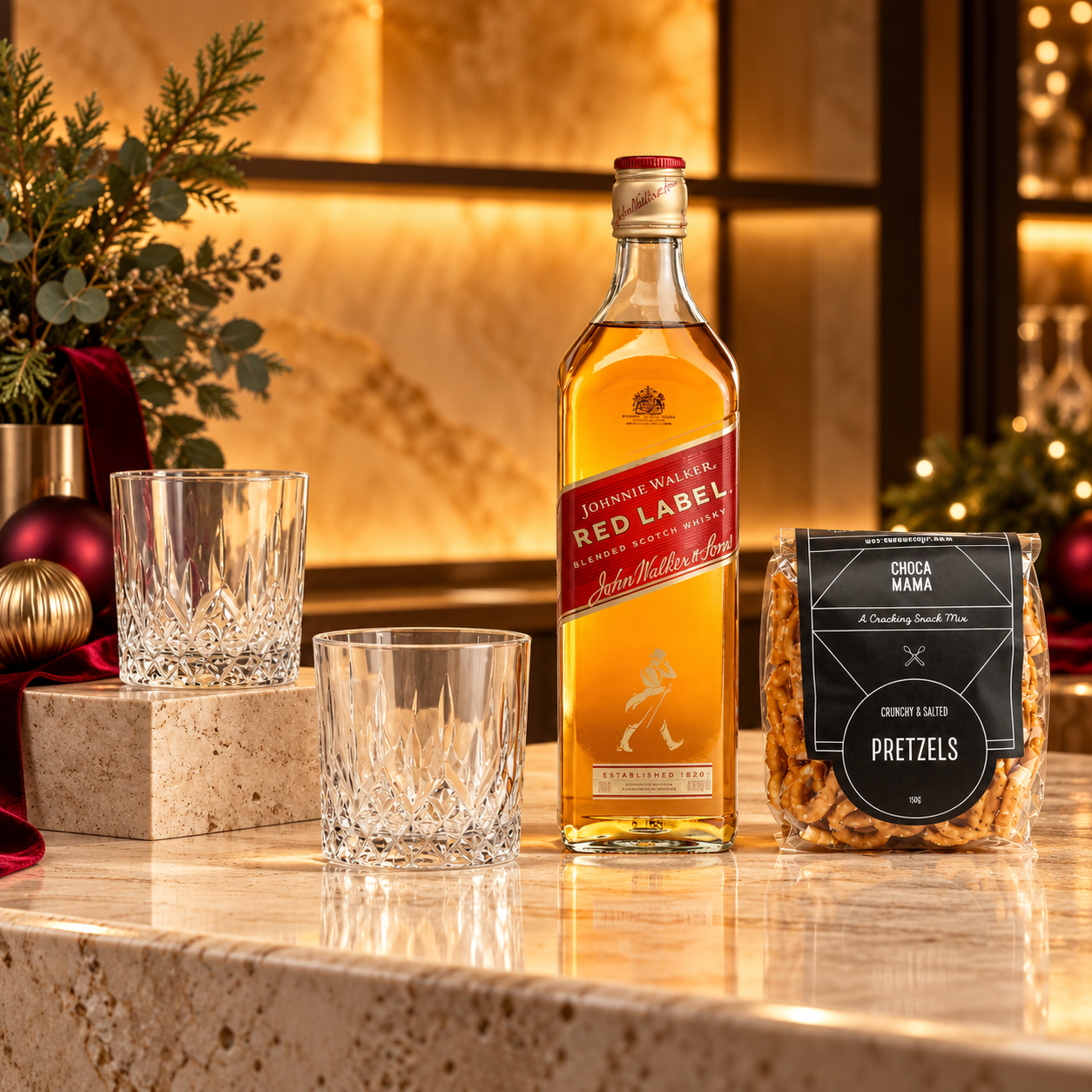 The Classic Whisky Gift Set corporate Christmas gift by WISE Promotions